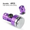 Jimdary Body Shell Mount Column, Body Mount, Magnetic Shell Post for RC Car SCX10 4WD 1:10 Electric RC Car (Purple)