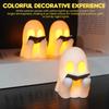 Halloween Choir Ghost NightLight Flameless Flickering Candles Battery-Powered PVC Decorative Lamp 2025 Halloween Atmosphere Prop