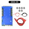 4S 8S 100A 200A 12V LiFePO4 Smart Bluetooth BMS APP Einstellbarer Parameter Ausgleichsschutzplatine Gleicher Port