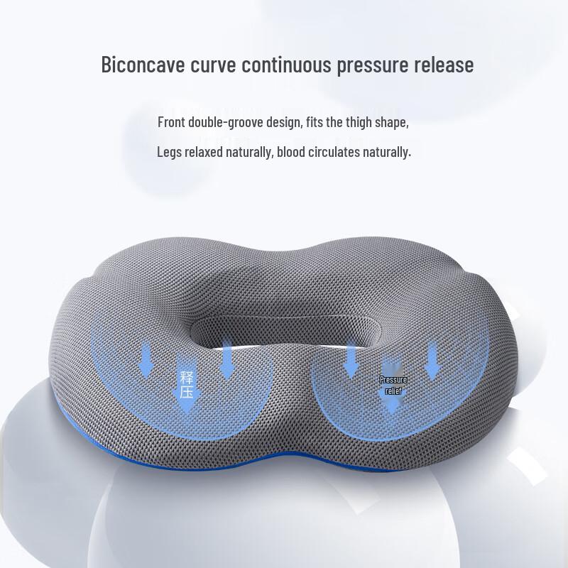 JAGO Ergonomic Hemorrhoid Relief Seat Cushion