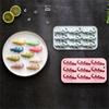 9 Cavity Crocodiles Silicone Mold For Baking Cake Chocolate Candy Making Food Safe Easy Releases Dessert Mould