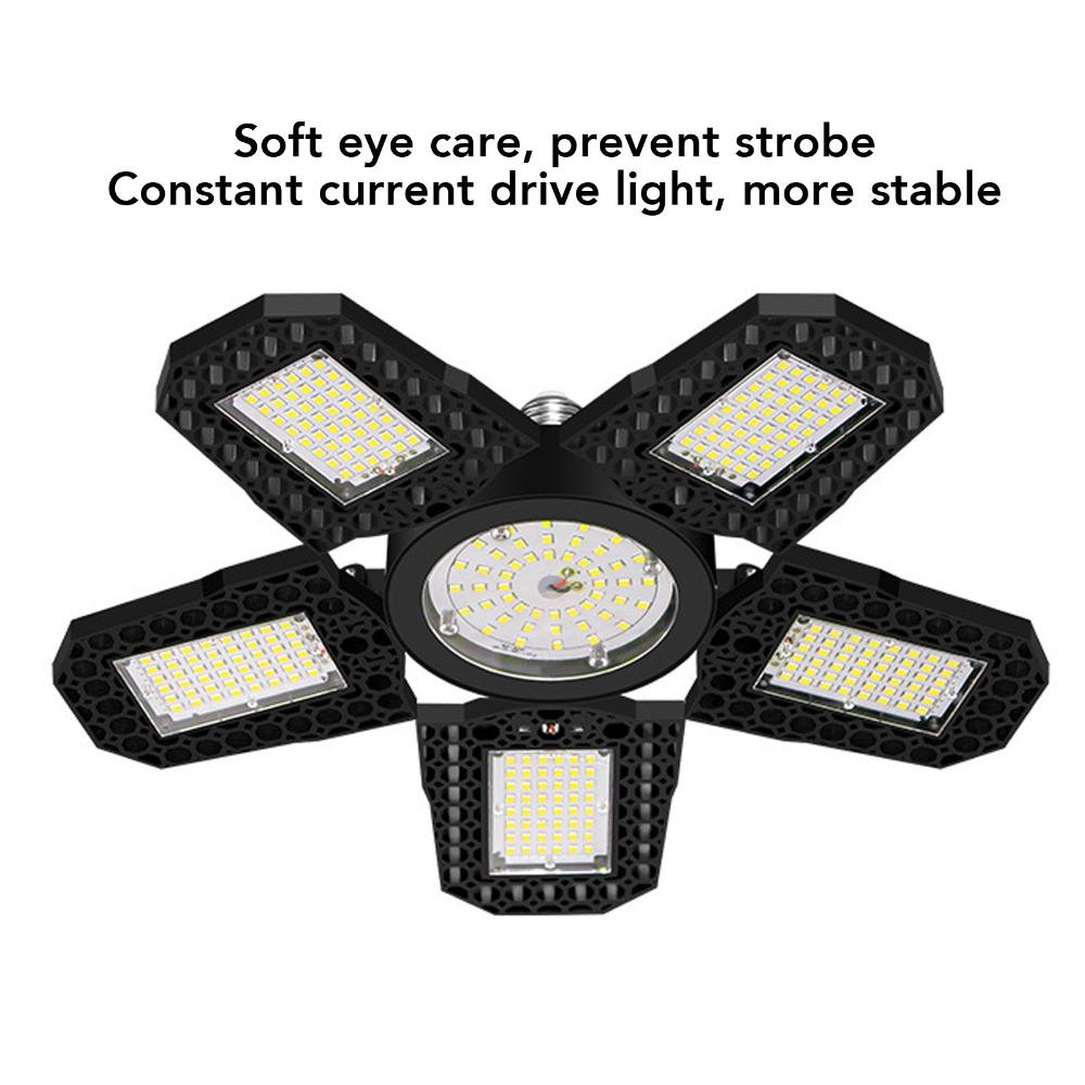 100-277V LED Ceiling Light Adjustable Panel Light Super Bright Garage Ceiling Light  Basement