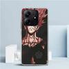One P-Punch-Man Garou Phone Case For Xiaomi Redmi Note 15 14 14S 13 12S 12 Pro Plus 11S 11 11T 11E 10S 10 + Soft TPU Back Cover