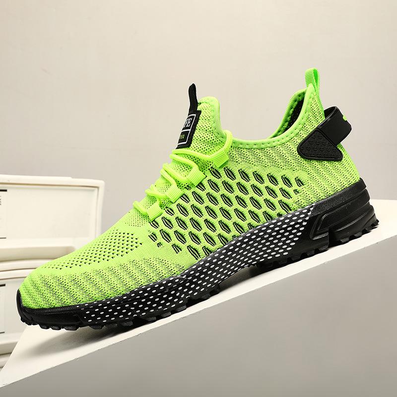 40-47 сезон 4 мужская обувь легкая дышащая сетчатая обувь мужские кроссовки кроссовки — фото 5