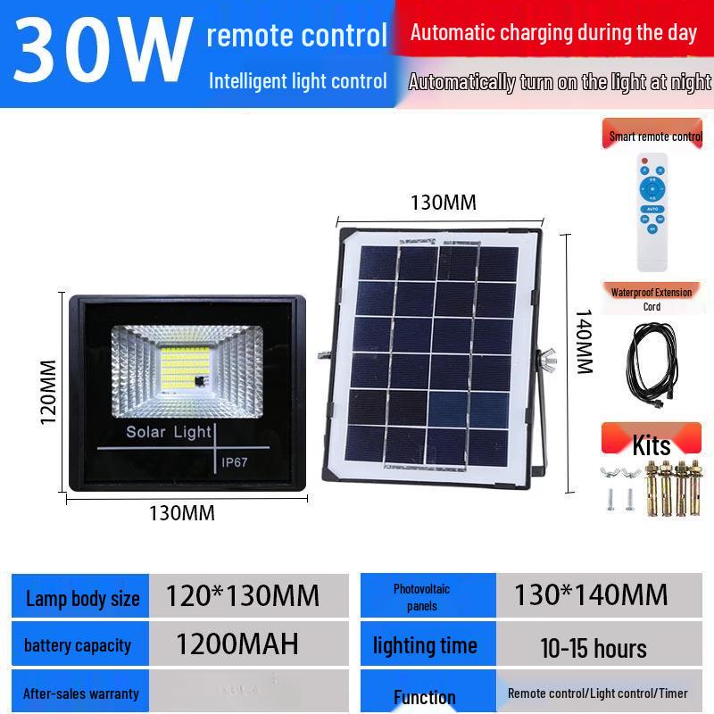 MengPao 30W Solar LED Street Light