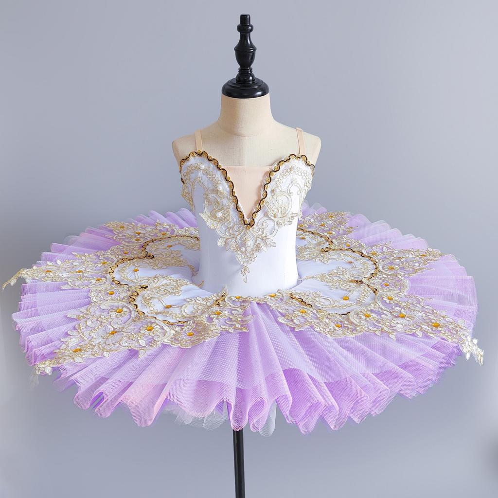 Classic Professional Ballet Tutu Dance Dress Girls Adult Kids Swan Lake Ballerina Party Dance Costume Leotards Ballet Dress