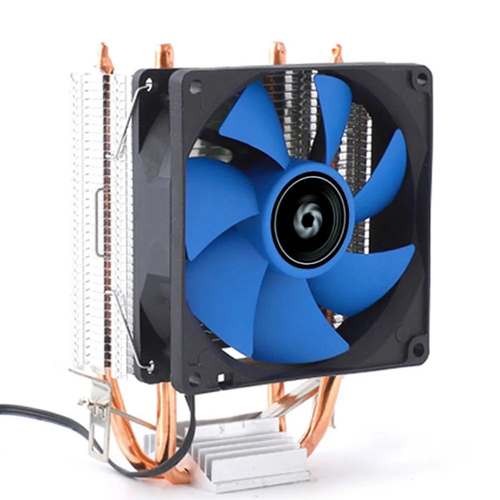 

2 Heat Pipe CPU Cooler for Intel LGA 775/1155 X58 X79 Radiator PC Cooling Fan