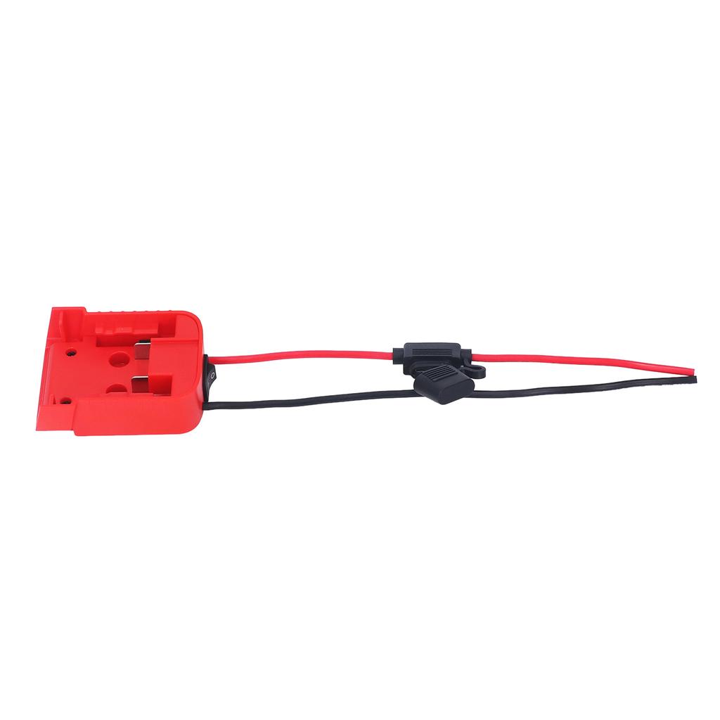 Elektrowerkzeug-Akkupadapter mit Sicherungen 12AWG Kabel Schaltermodul Akku-Konverter für M18 18V