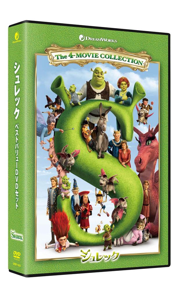Conjunto de DVD Shrek Melhor Valor Tempo Especial (Preço Limitado)