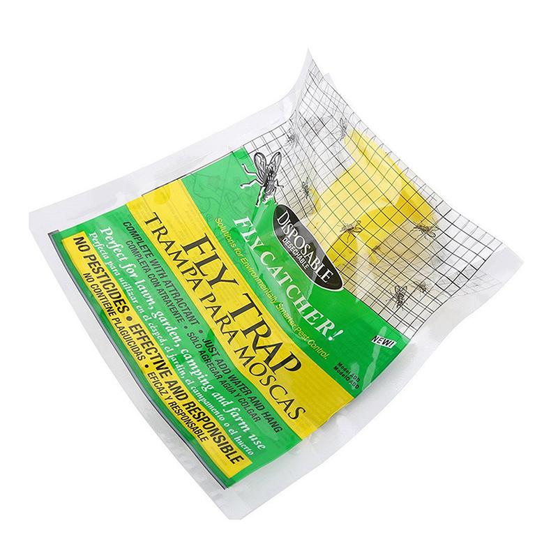 Hängende Fliegenfalle mit Fliegenköder Einweg-Fliegenfallen-Fangsack Ungiftiger Fliegen Wespen Insekten Käfer Killer Für Außen Garten Bauernhof