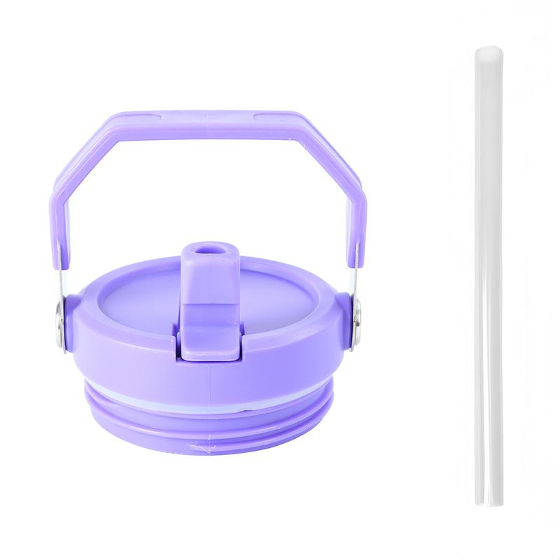 Para Taza Stanley IceFlow de 20/30oz Tapa a Prueba de Derrames Reemplazable Protección Ambiental Accesorios Creativos para Taza con Pajita en Espiral