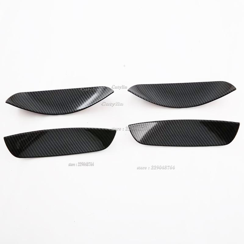 For BMW X1 U11 2024 Piano Black Side Door Handle Bowl Cover Trim Door handle Sticker Moulding Accessories Car Styling