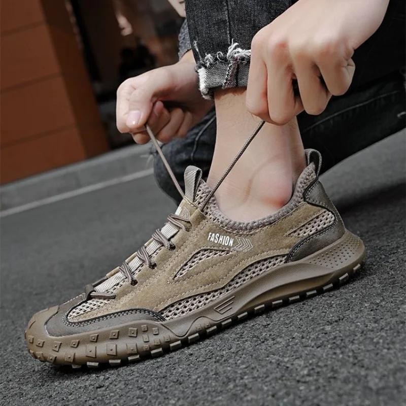 Summer Breathable Male Shoe Tennis Mesh 2024 Sneakers In Promotion Footwear Offer New Trends On Sale Men's Casual Shoes