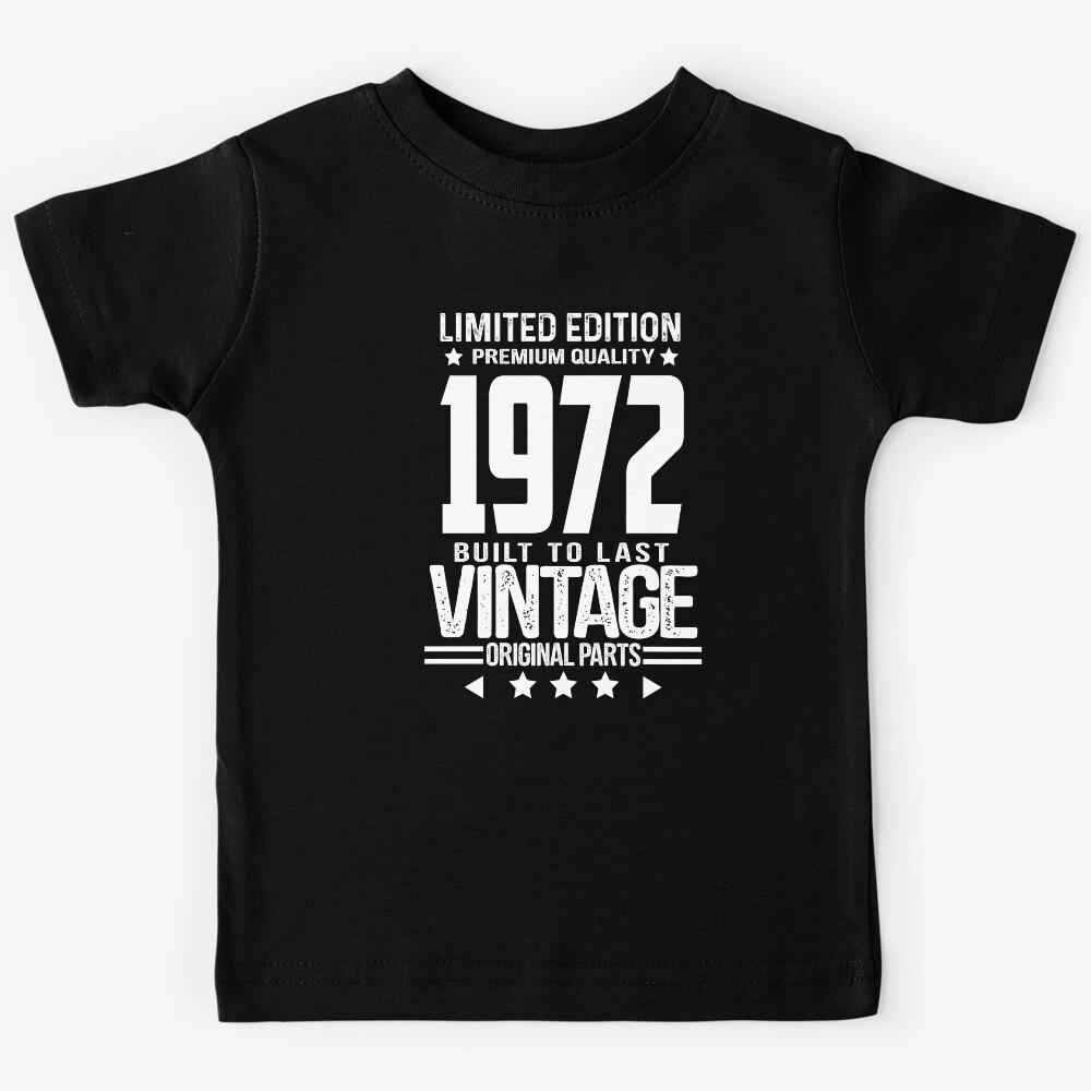 Vintage 1972 - Retro Birthday Kids T-Shirt 120