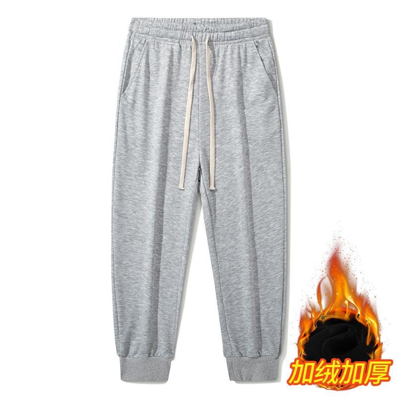 

Spring and Autumn New Fashion Casual Pants Loose Sweatpants Versatile Tied Feet Couple Comfortable Trousers Men s Clothing 4XL