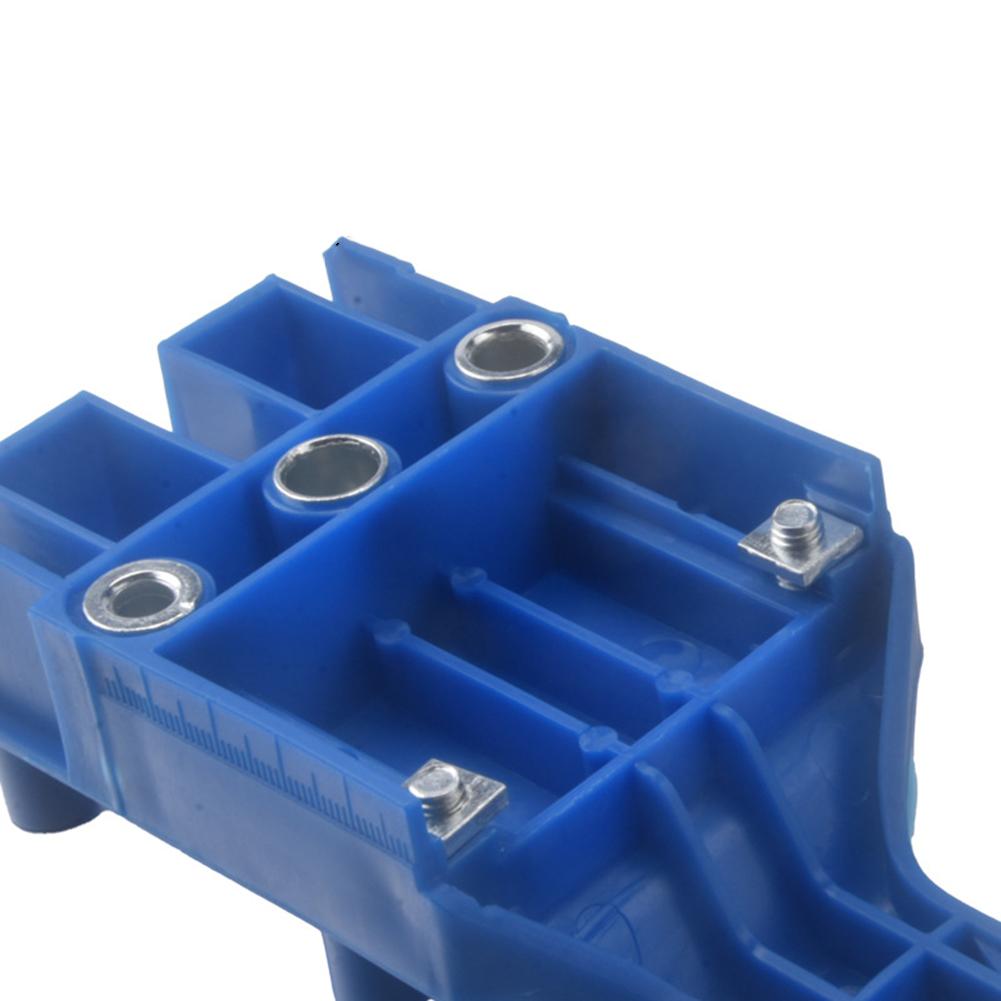 Wood Doweling Jig Hole Jig Drill Bit Hole Puncher Wooden Board Connection Drilling Locator Woodworking Installation Tools