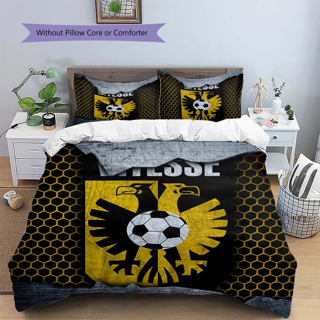Ropa de cama con estampado SBV Vitesse Decoración del hogar Regalo de cumpleaños y festival (1 * funda nórdica + 2 * fundas de almohada, sin núcleo)