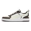 Puma Dribble Comfortable Versatile Durable Low-Top Lifestyle Casual Shoes Unisex Casual Shoes White Black 400326-02