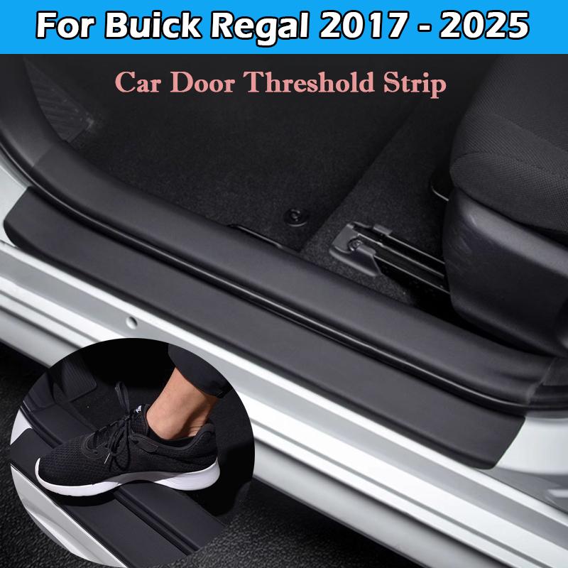 For Buick Regal 2017-2026 Car Door Threshold Strip Trunk Protective Sticker Anti Dirty Scratch Resistant Film Interior Stickers