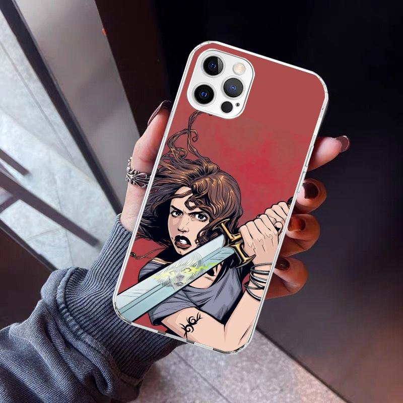 Buffy the Vampire Slayer Phone Case For iPhone 17 Air 11 13 Mini 14 15 Plus 16 12 Pro Max 16E SE 7 8 Pattern Soft TPU Back Cover