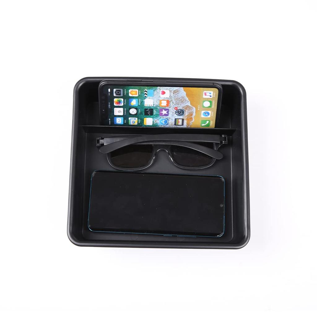 Sauicemy Center Console Armrest Box for Toyota FJ Cruiser 2007-2021 Center Console Organizer Tray