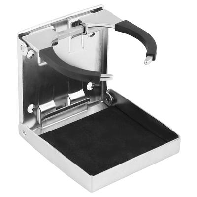 Car Drink Holder Cup Holder Drink Cup Rack Foldable Convenient Storage Mirror Polished Stainless