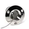 Boat 316 Stainless Steel FUEL 38mm 1-1/2'' Deck Fill Filler Cap Oil Tank with Keyless Cap Yacht Caravan