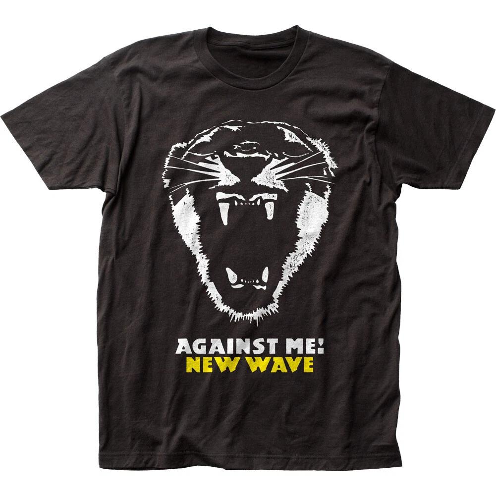 

Against Me! New Wave Mens T Shirt Rock N Roll Music Classic Axl Rose Tee Black L