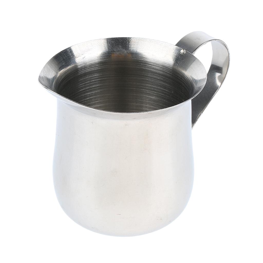 Design Stainless Steel Milk Frothing s Creamer Latte Art Jug 2oz/ 3oz/ 5oz/ 7oz