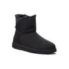 UGG Comfortable Versatile Round Toe Slip-On Short Snow Boots Women Boots Black 1016417-BLK