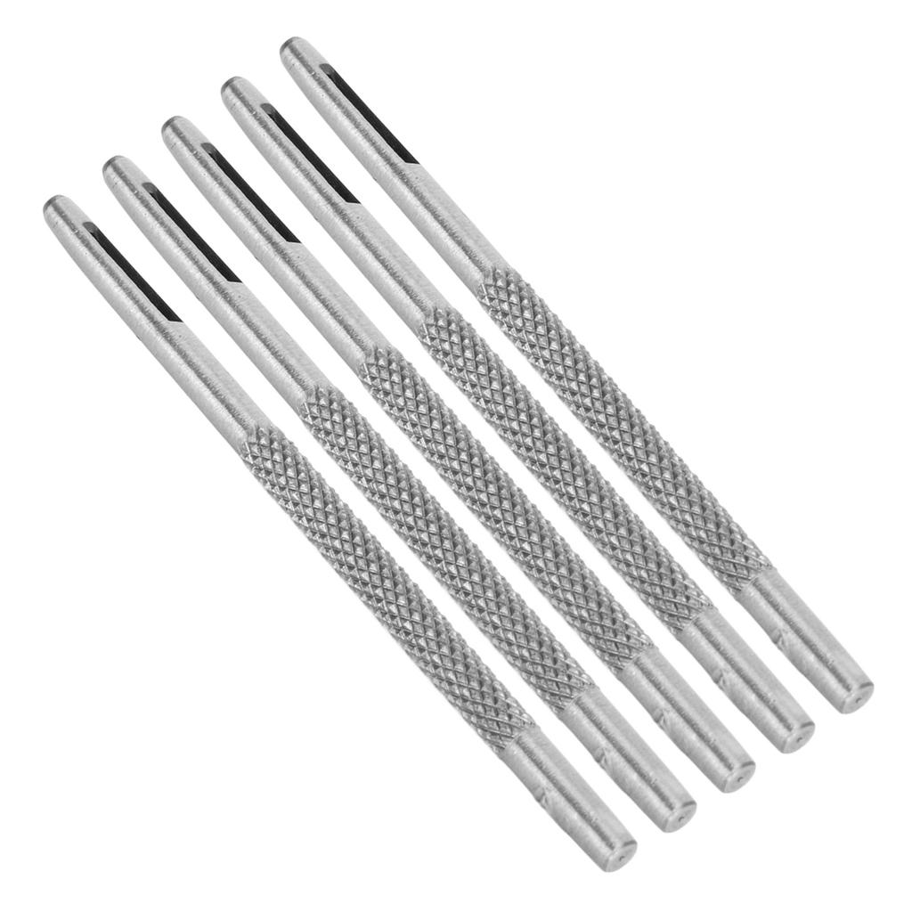 20Pcs Leather Hole Punch Carbon Steel Chromeplated Assorted Sizes Leather Punch Tool for Watch Band Belt Craft