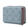 Women's Short Embroidered Love Zero Wallet Zipper Buckle Large Capacity Card Bag Versatile Fashion Simple