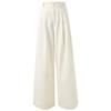 Sancai 2025 Autumn Casual High-Waist Wide-Leg Pants