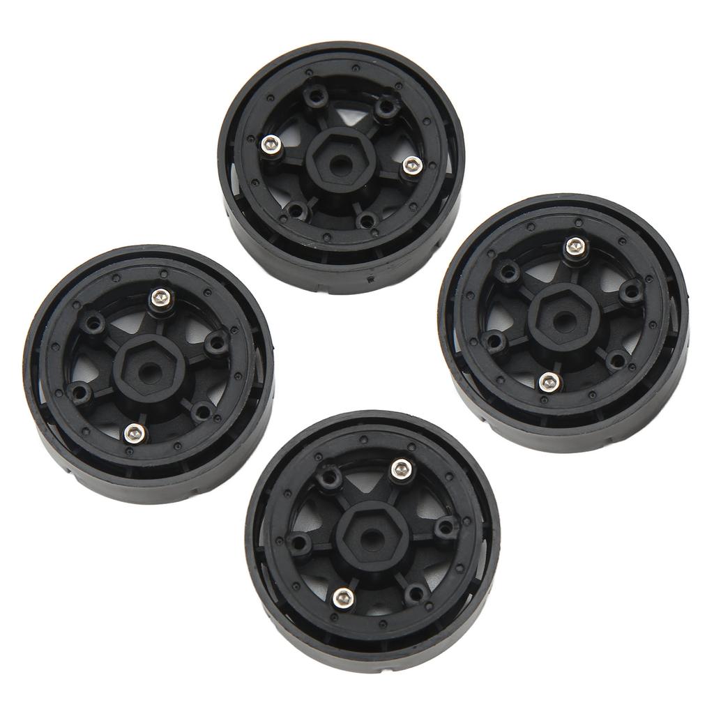 4 Buc pentru Butuci Roți SCX24 34x14mm Plastic Rezistent la Uzură Greutate Ușoară Stabil Instalare Ușoară RC