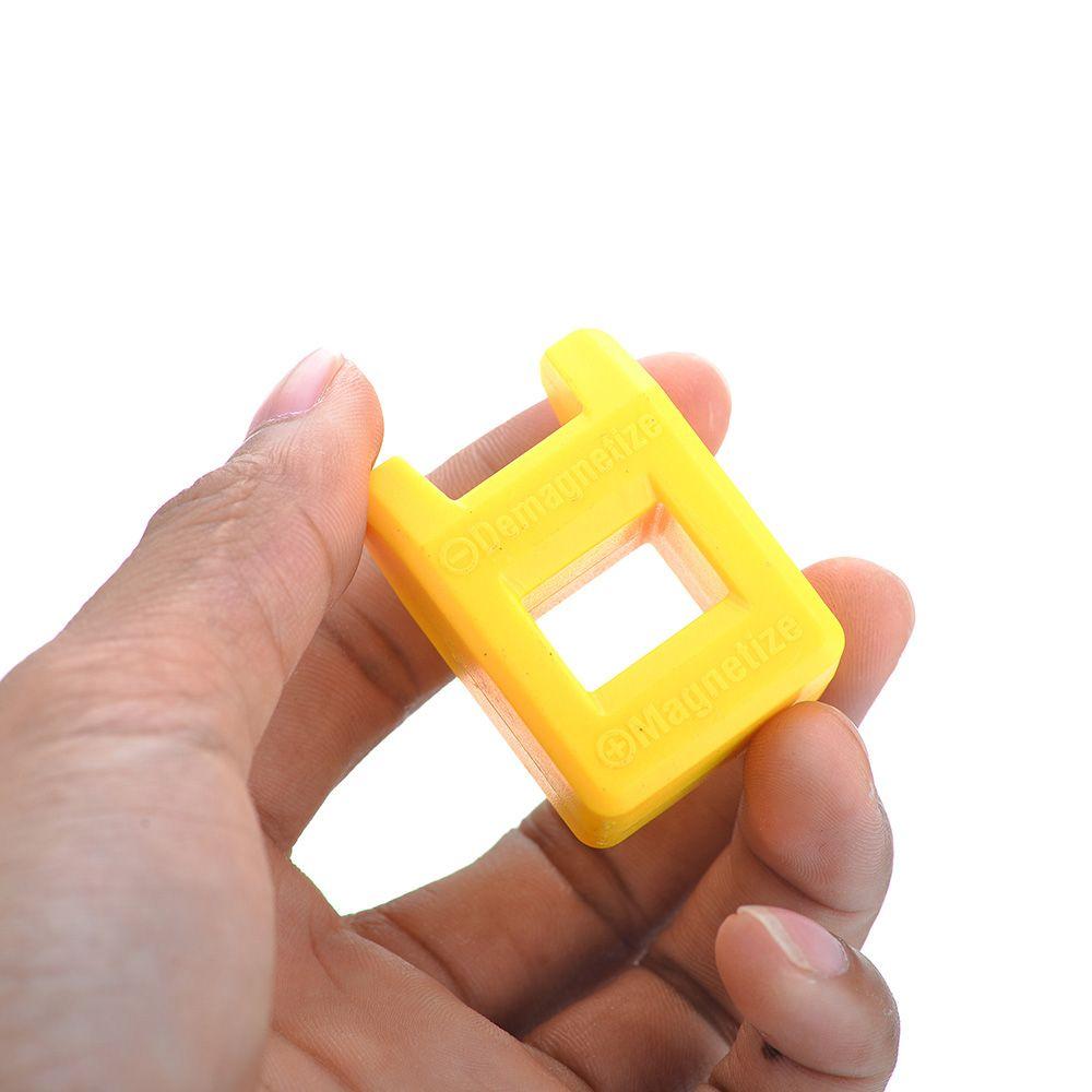 Mini 2 In 1 Universal Magnetic Screw Bit Drill Repair Tools Magnetizer Hand Tool Demagnetizer