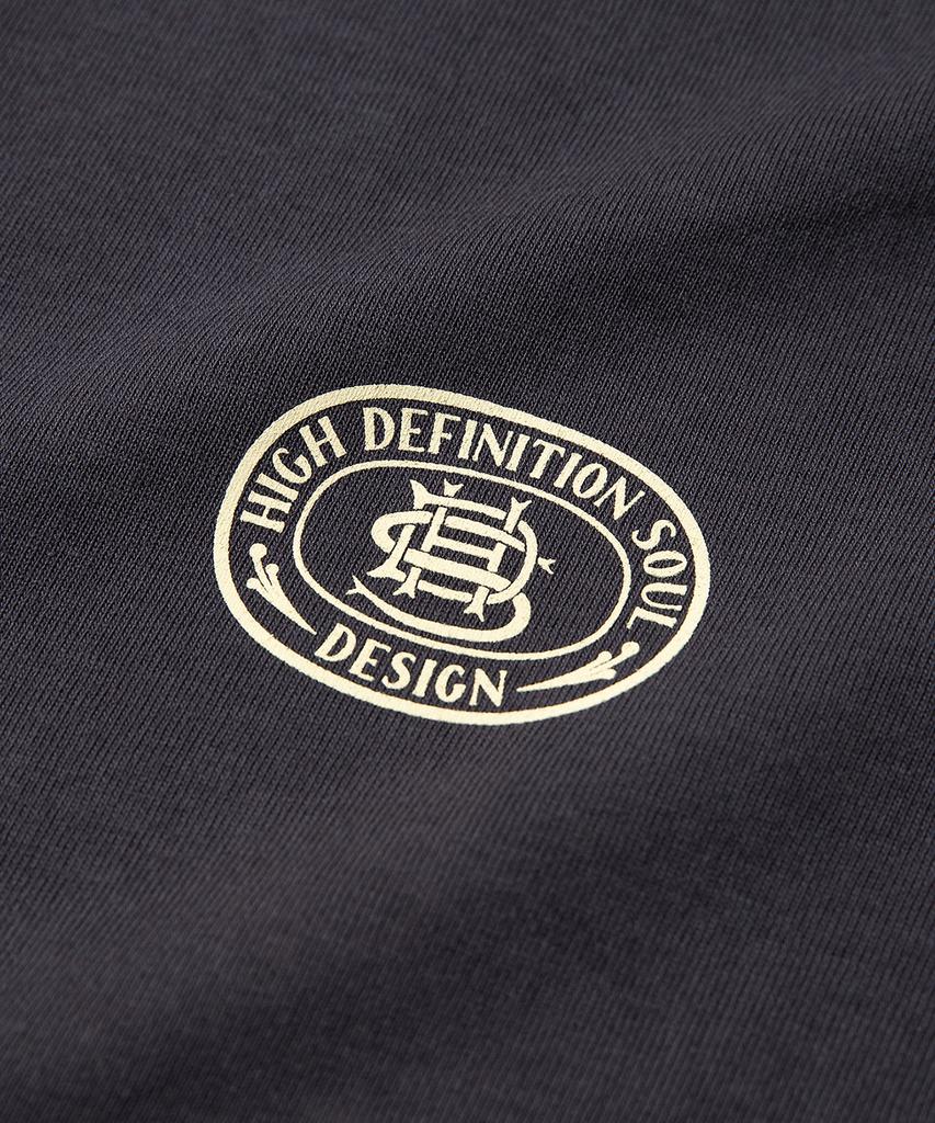 Eichidieseu Monogram Logo Tee - Charcoal