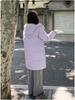 Women's Autumn and Winter Jacket Solid Color Hooded Mid-Length Thick Loose Women's Jacket 5 Colors