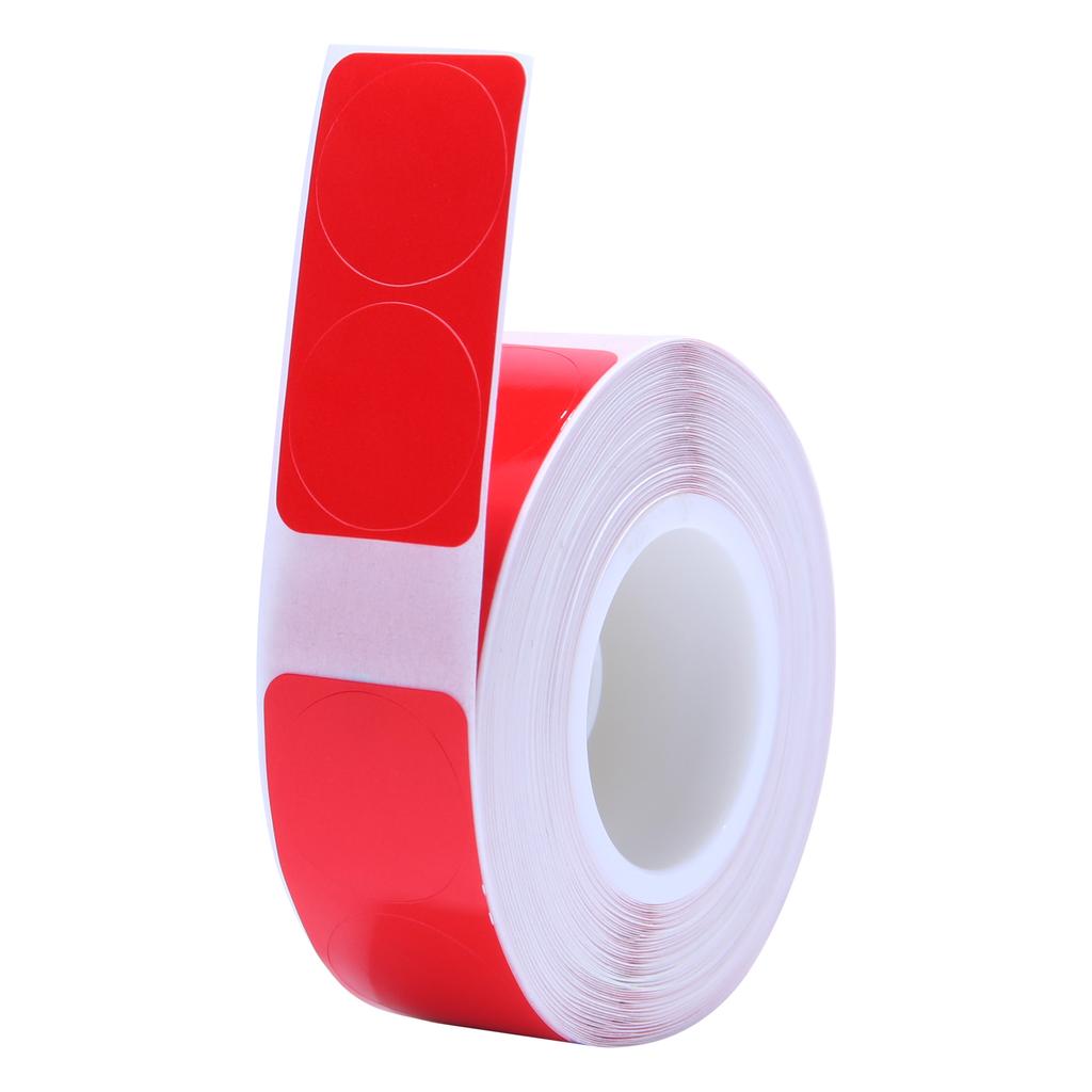 Niimbot Labels Stickers Round Red 14X28Mm Double 205X For D Series