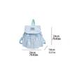 Large Capacity Star Print Drawstring Backpack Students School Bag  Junior High School Students