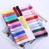 100Pcs Colorful DIY Hair Clip Flat Top Alligators Clip Cover Grosgrain Ribbon Hair Barrettes for Arts & Crafts Project
