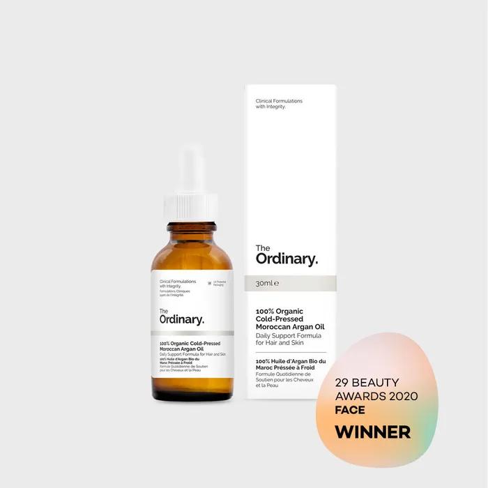 [Skin, hair moisture supply] 100% organic cold-pressed Moroccan argan oil