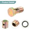 ACROPIX Universal Motorcycle 3 Hole Hollow Bolt Screw and Washer Set Brake Holo Screw,