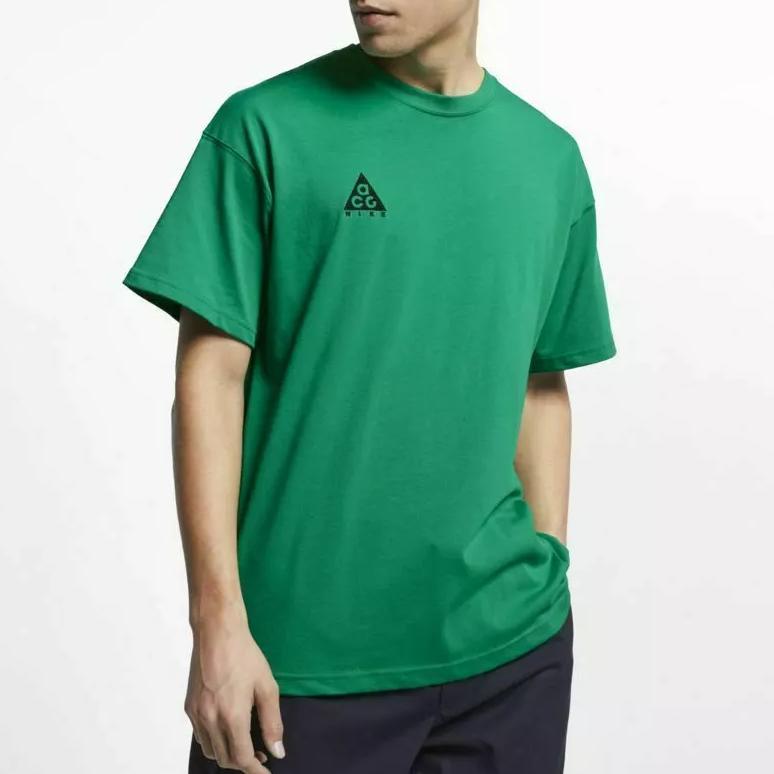 New Nike T Shirts Men's Green BQ7342-319