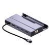Type C 7in1 Hub M.2 SSD Dock Stand for Steam Deck Nintendo Switch 4K60Hz Gigabit LAN 100W PD Charging Docking Station