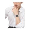 Citizen QQ wristwatch analog radio solar waterproof date metal band HG12-205 mens black