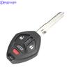 Jingyuqin Remote Car Key Case Cover For Mitsubishi Lancer Outlander Endeavor Galant MIT8 Blade Key Shell Case 2/3/4 B