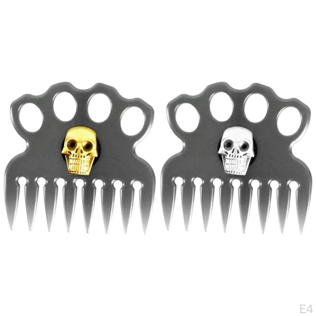 Comb Angle Adjustment Portable Guide with Level Flattopper Hair Pick Skull Pocket for