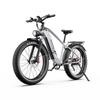DUOTTS F26 Lite 26-inch Fat Tire Electric Bike, 500W Motor, 90km Extended Range, App Connectivity for City and Light Off-Road Riding, White