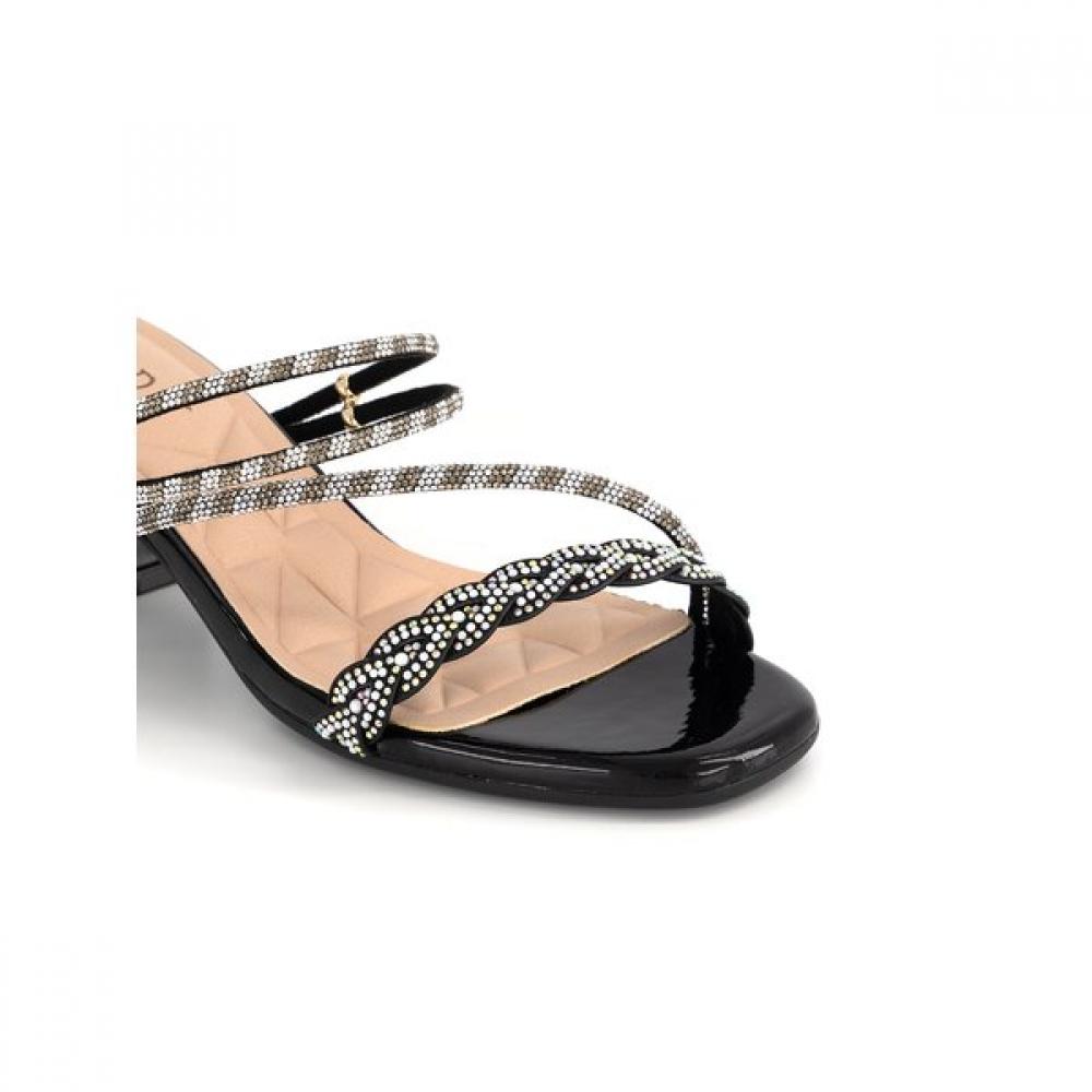 Tandy Damensandalen Schwarz 725044