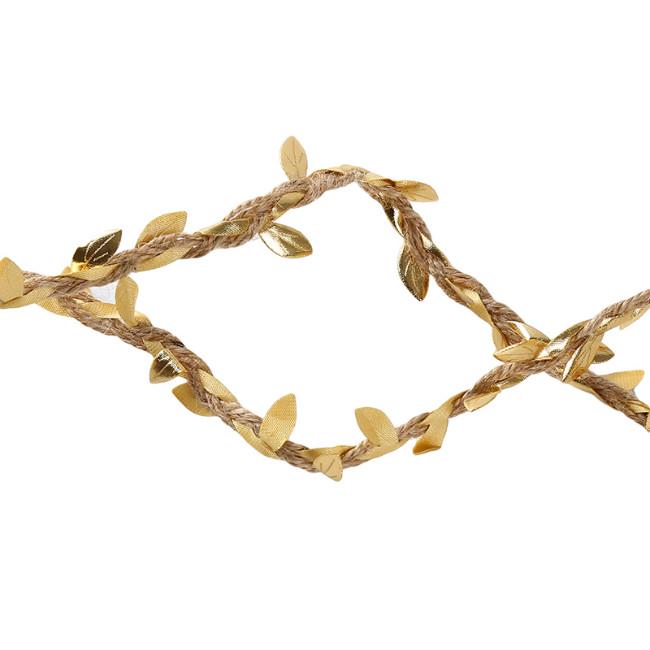 Buy Hemp Rope Flower Bouquet Wrapping Vine Leaf Braided Hemp Rope ...